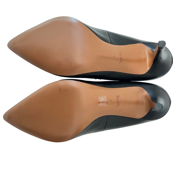 NEW! Authentic Coach Black leather Pump Shoes, Size 10B - Picture 11 of 12